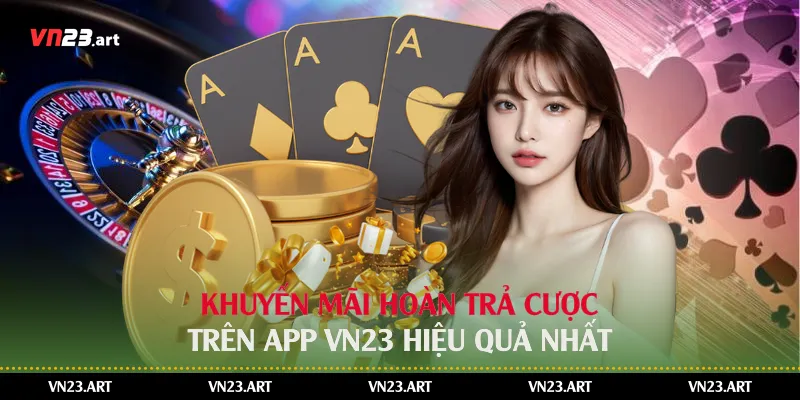 Khuyến Mãi Hoàn Trả Cược Trên App Vn23 Hiệu Quả Nhất 2 khuyến mãi
